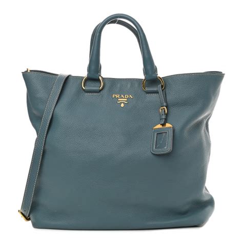 prada cervo deerskin east west tote|PRADA Cervo Deerskin Tote Blue 914072 .